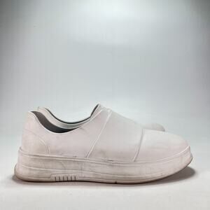 Gales Pro Frontline Medical White Slip On Clogs Nursing Shoes Men's Size 10